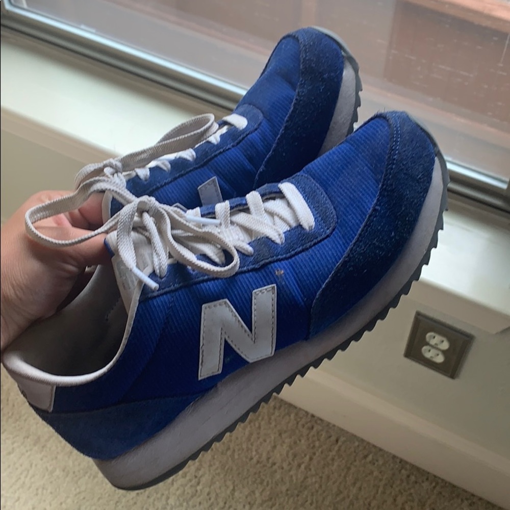 Royal Blue New Balance sneakers